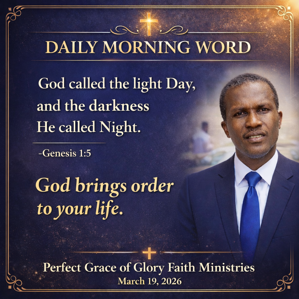 God Create Structure for Purpose